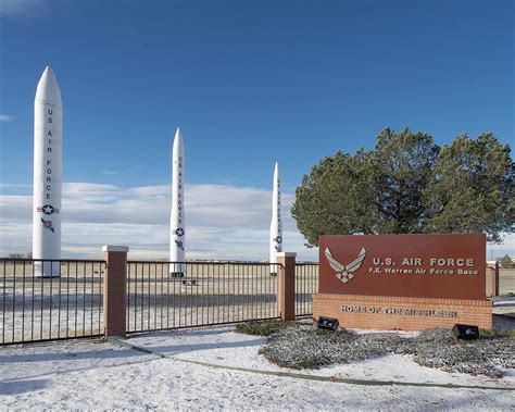 Fe warren air force base wyoming - BARKSDALE AIR FORCE BASE, La. -- Pursuant to the National Environmental Policy Act (NEPA), the Air Force has prepared a Final Environmental Impact Statement (EIS) that analyzes the potential environmental consequences associated with the proposal to deploy the Sentinel Intercontinental Ballistic …